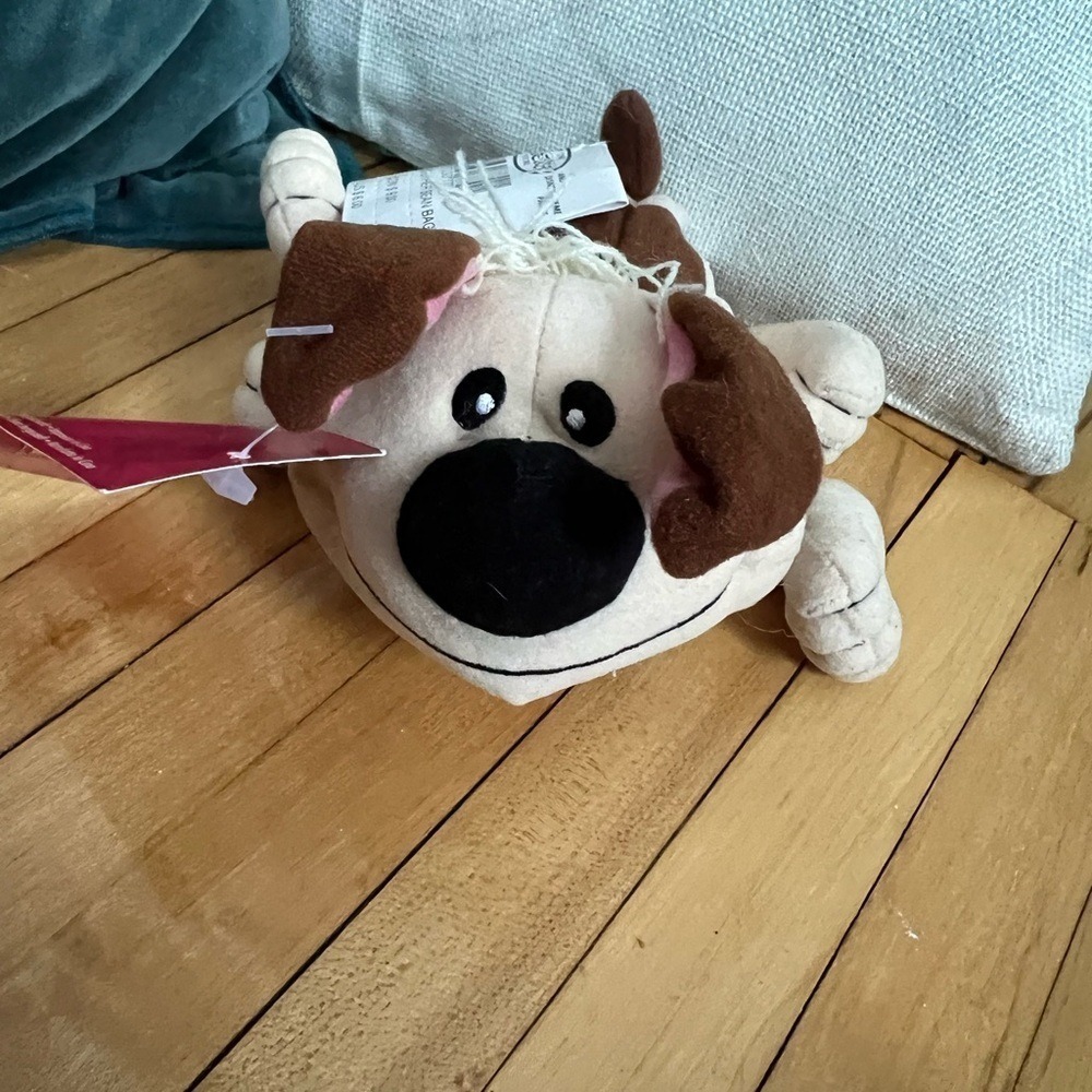 NWT Vintage Disney Store Mulan "Little‎ Brother" the Dog Bean Bag Plush Toy - Picture 2 of 6